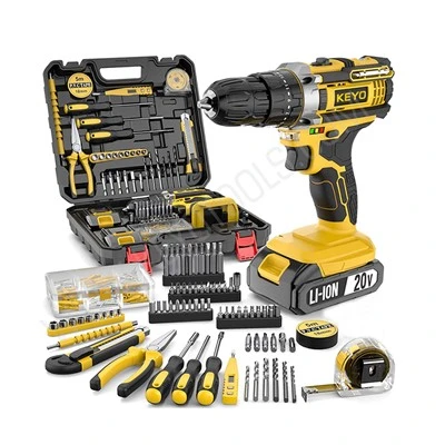 20V Max Lithium otthoni barkácsolás fa fém fúrókészlet
